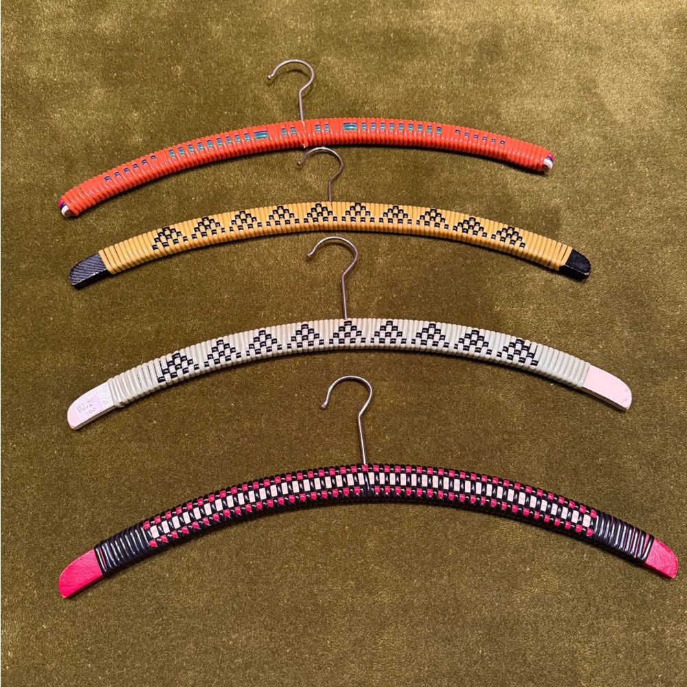 Colorful Woven Hanger Set